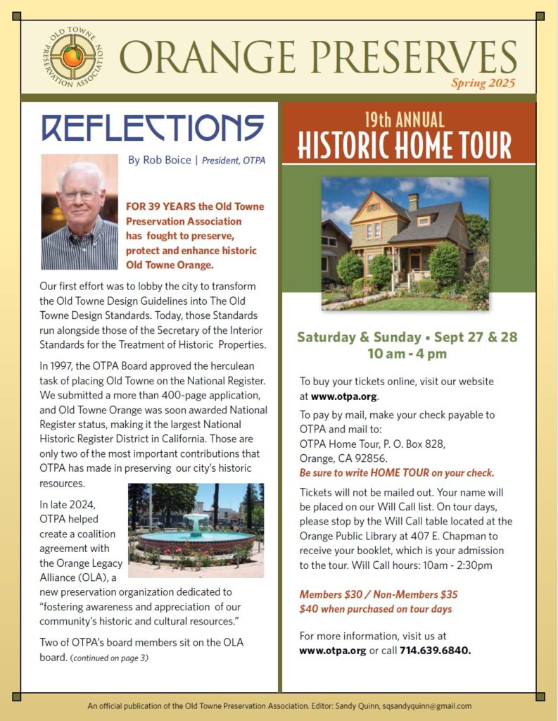 April 2025 OTPA Newsletter